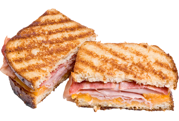 A picture of a popular Portuguese sandwich called Tosta Mista or Grilled Sandwich